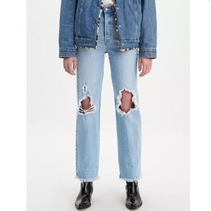 Levi’s Ribcage Straight Leg Jeans